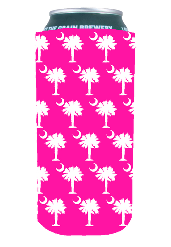 Palmetto Slim Pink Koozie - 21500